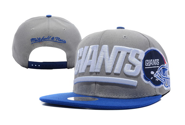 NFL New York Giants M&N Snapback Hat id10